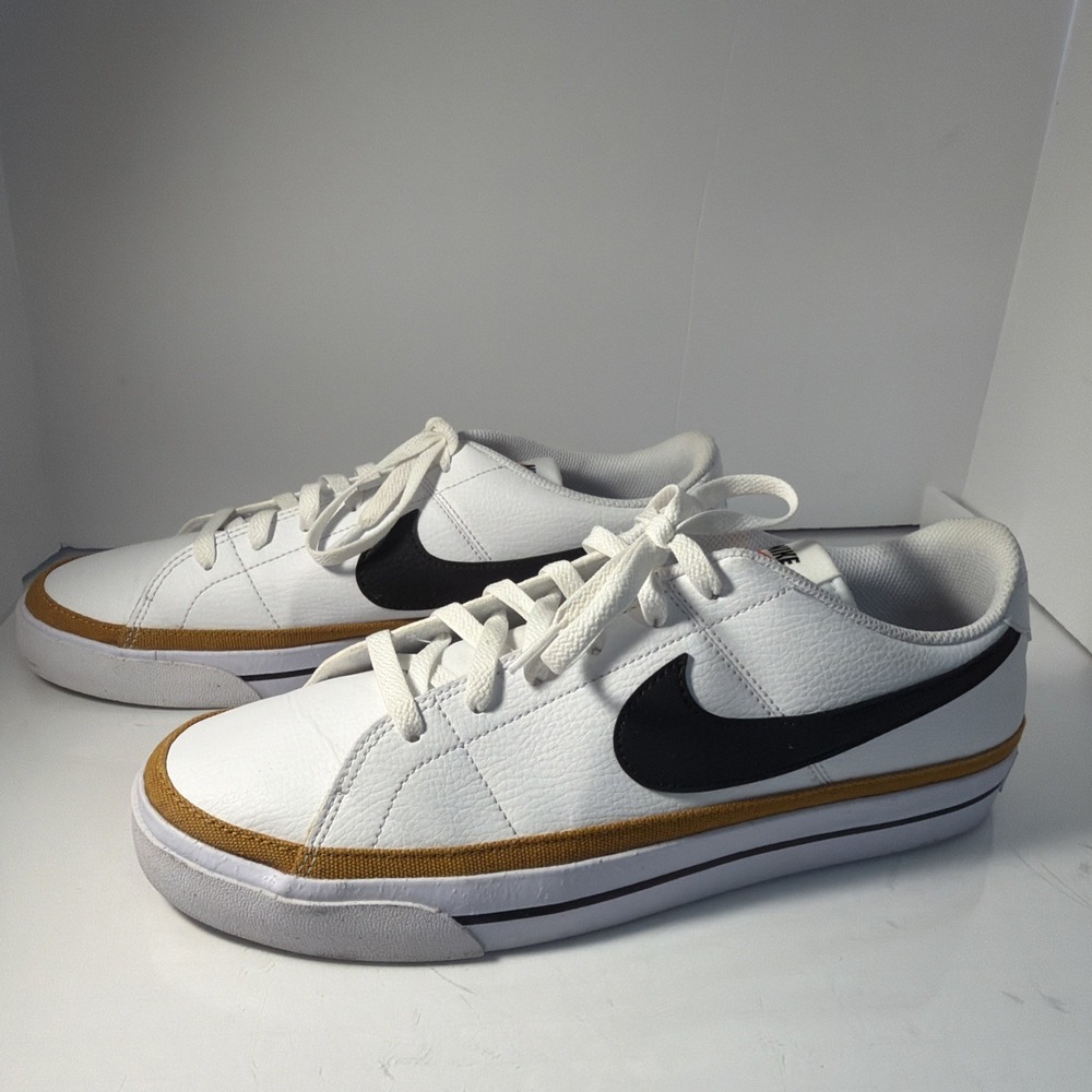 Size 11 - Nike Court Legacy Next Nature White Desert Ochre W